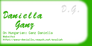 daniella ganz business card
